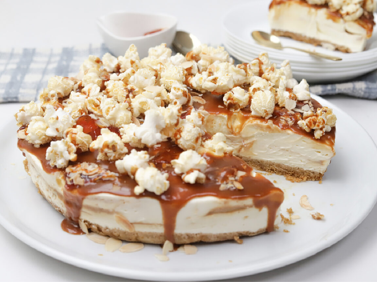 Cheesecake com Base de Bolacha Glucose