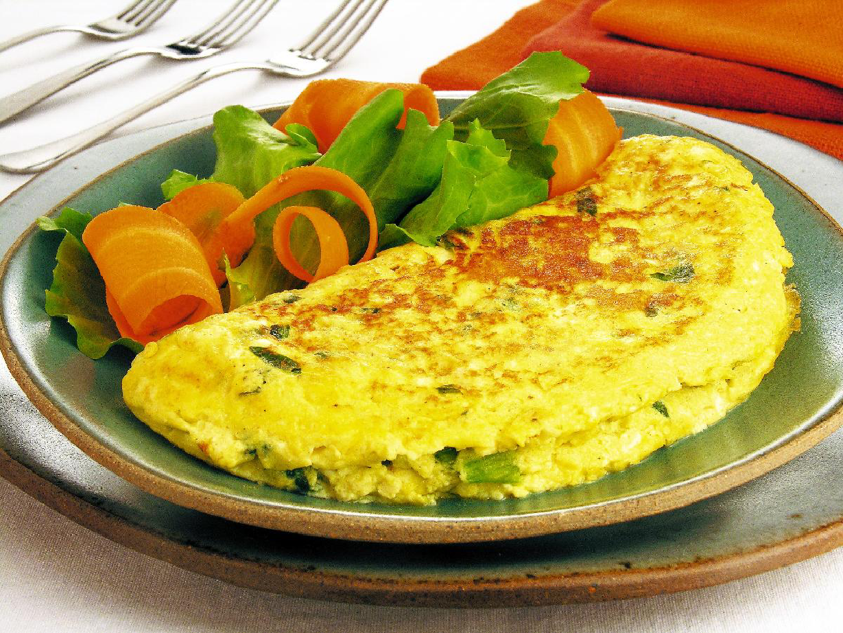 Omelete Francesa com Ervas Finas e Queijo
