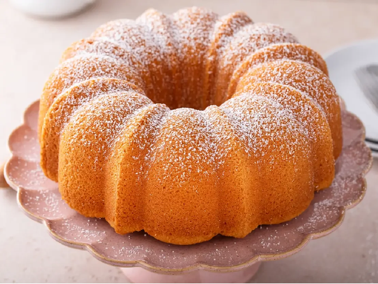 Bolo Fofo Tradicional com Farinha Tala